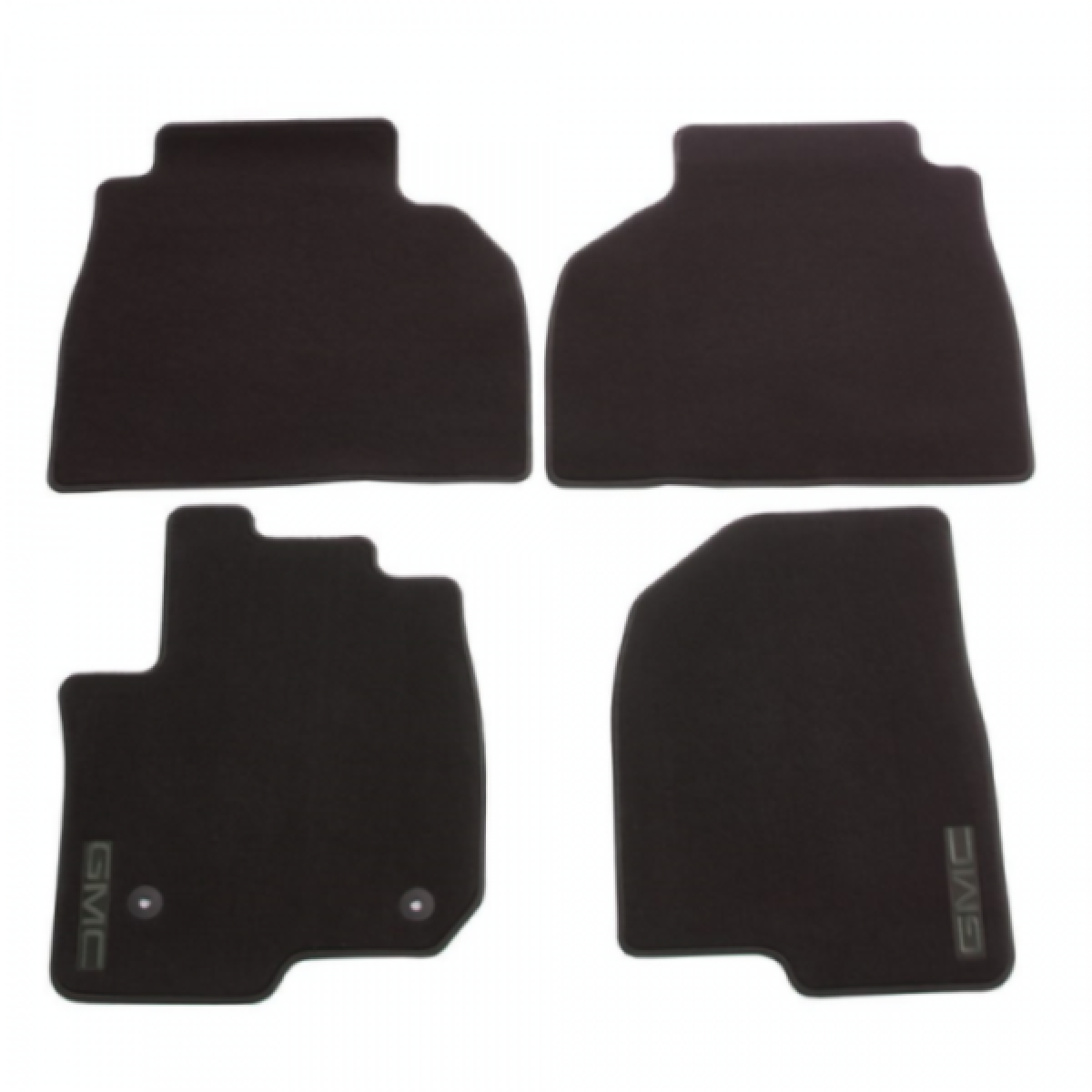 GMC Floor Mats - Front & Rear Carpet, Dark Atmosphere for 2019-2023 Sierra 1500 84655255