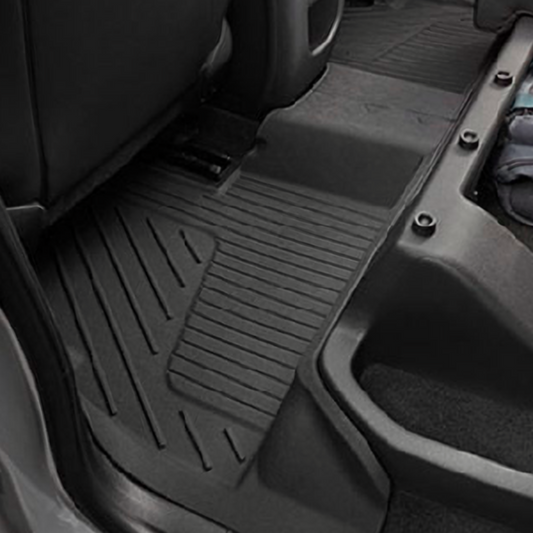 GMC Floor Liners - Second-Row Premium All Weather, Jet Black 84708341