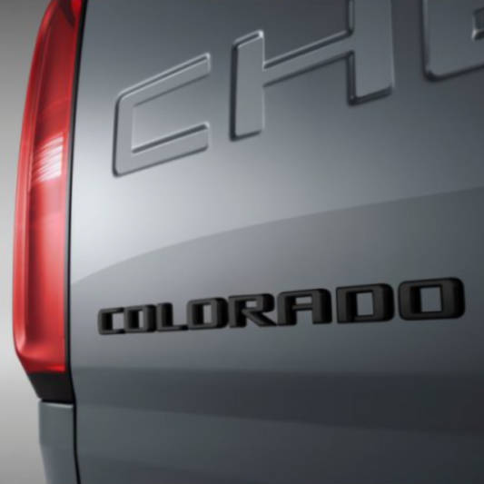 Chevrolet Exterior Emblems - Colorado LT, Black 84858697
