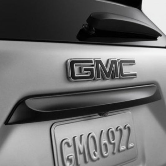 GMC Licence Plate Applique - Gloss Black 84200470
