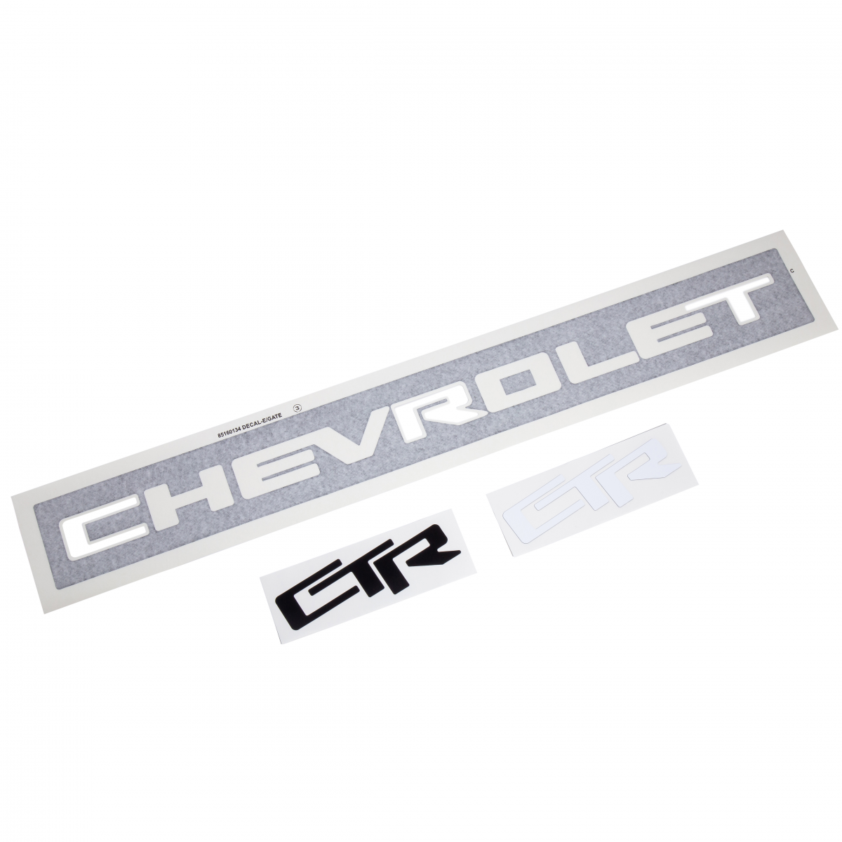 Chevrolet Decals - Tailgate Lettering, Black 85160132