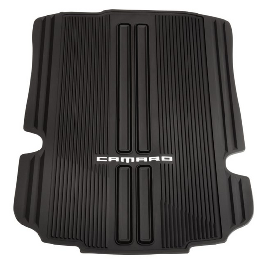 Chevrolet Cargo Mat - Premium All-Weather, Camaro Script, Jet Black 86555249