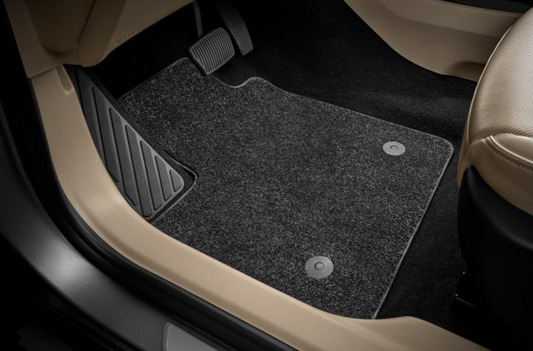 Buick Floor Mats - Front Premium All Weather, Buick Logo, Ebony 84734228