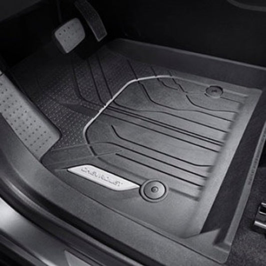 Chevrolet Floor Liners - Front Premium All Weather, Chevrolet Logo, Jet Black 2019-2024 Blazer 84148089