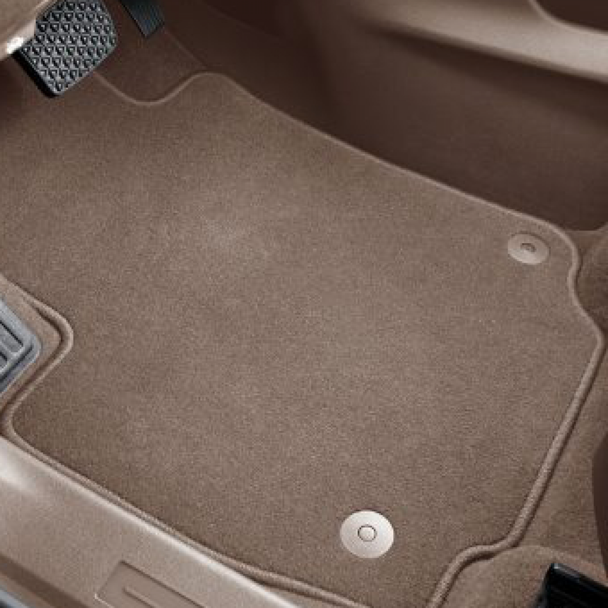 GMC 2018-2024 Terrain Floor Mats - Front & Rear Carpet, Taupe 84133920