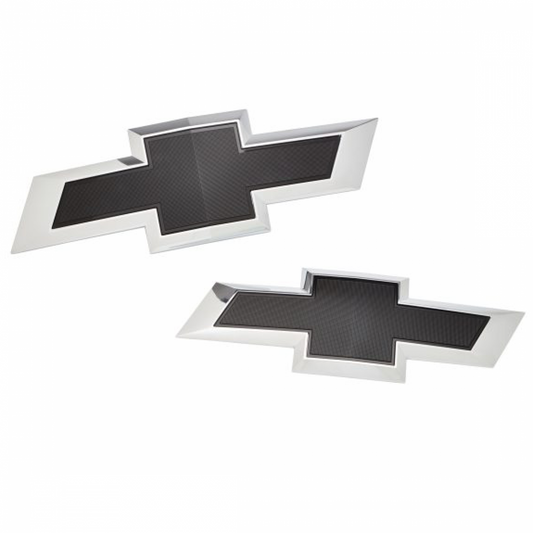 Chevrolet Exterior Emblems - With Multi-Flex Tailgate, Bowtie, Black 85524932