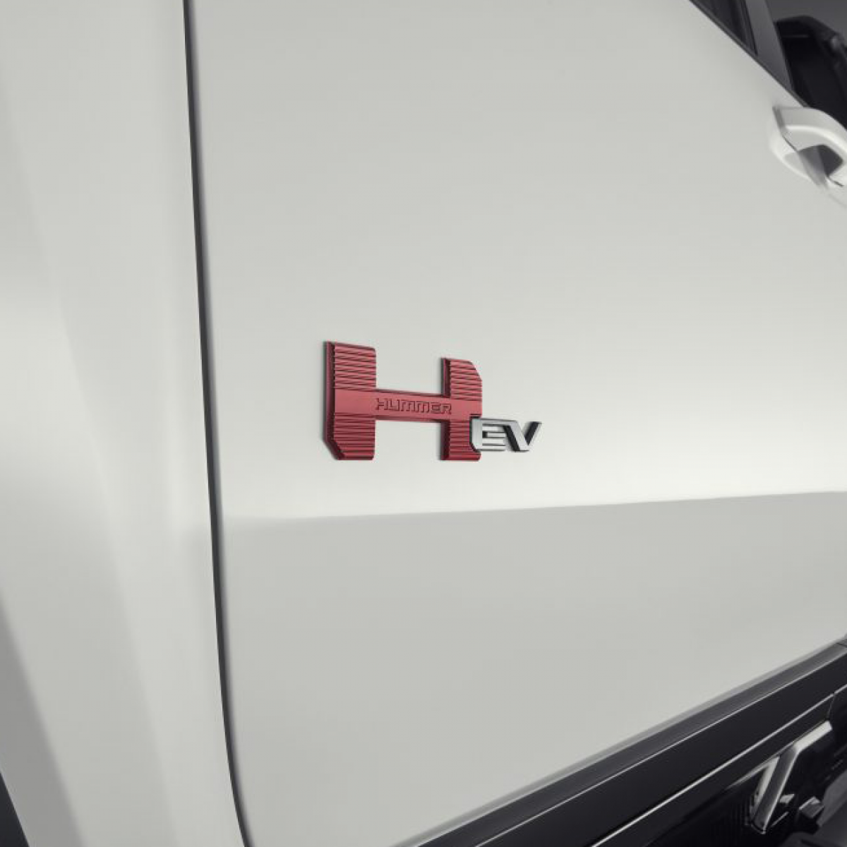 GMC Exterior Emblems - HUMMER EV Logo, Performance Red 85513232