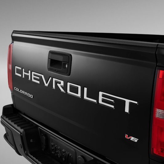 Chevrolet Decals - Tailgate Lettering, Silver 84892029