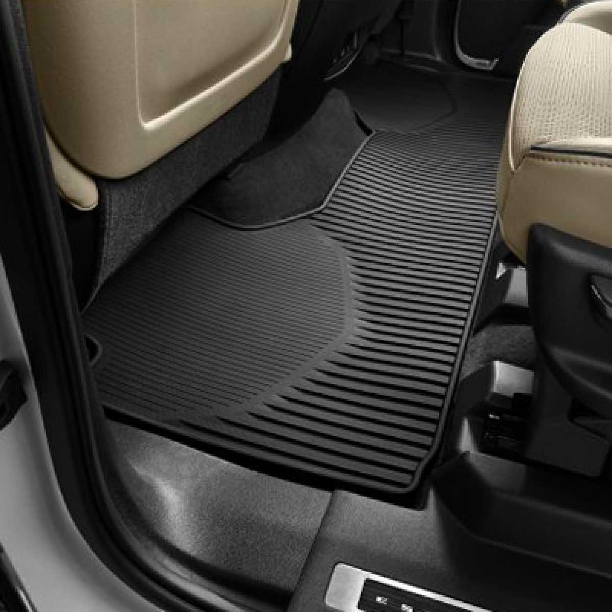 Cadillac 2021-2024 Escalade Floor Mats - Second-Row Premium All Weather, Jet Black 84503161