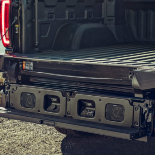 GMC MultiPro\u2122 Tailgate Bluetooth Audio System - Associated Accessories 19418459