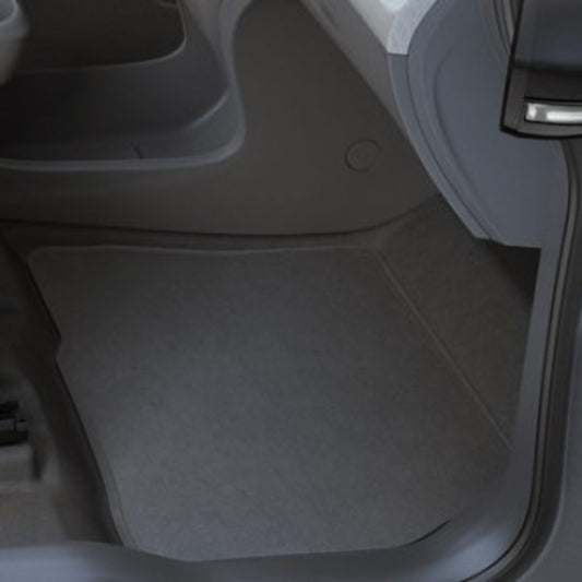 Chevrolet Floor Mats - Front & Rear Premium Carpet, Bowtie Logo and Bolt EV Script, Light Ash Grey 42498173