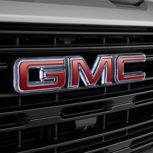 GMC 2024 Exterior Emblems - Front Illuminated GMC Emblem, Red 86537584