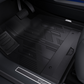 Cadillac Floor Liners - Front & Rear Premium All Weather, Cadillac Logo, Black 85642515