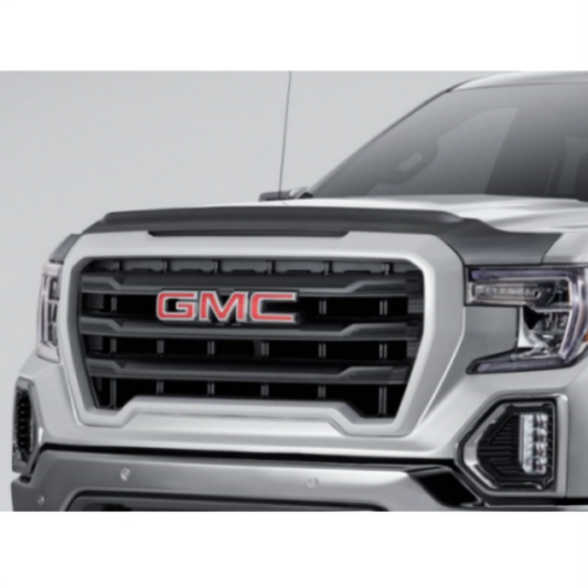 GMC Moulded Hood Protector - Associated Accessories, Aeroskin, Smoke Black 19419578