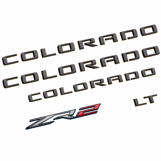 Chevrolet 2024 Exterior Emblems - Colorado, Black 85660257