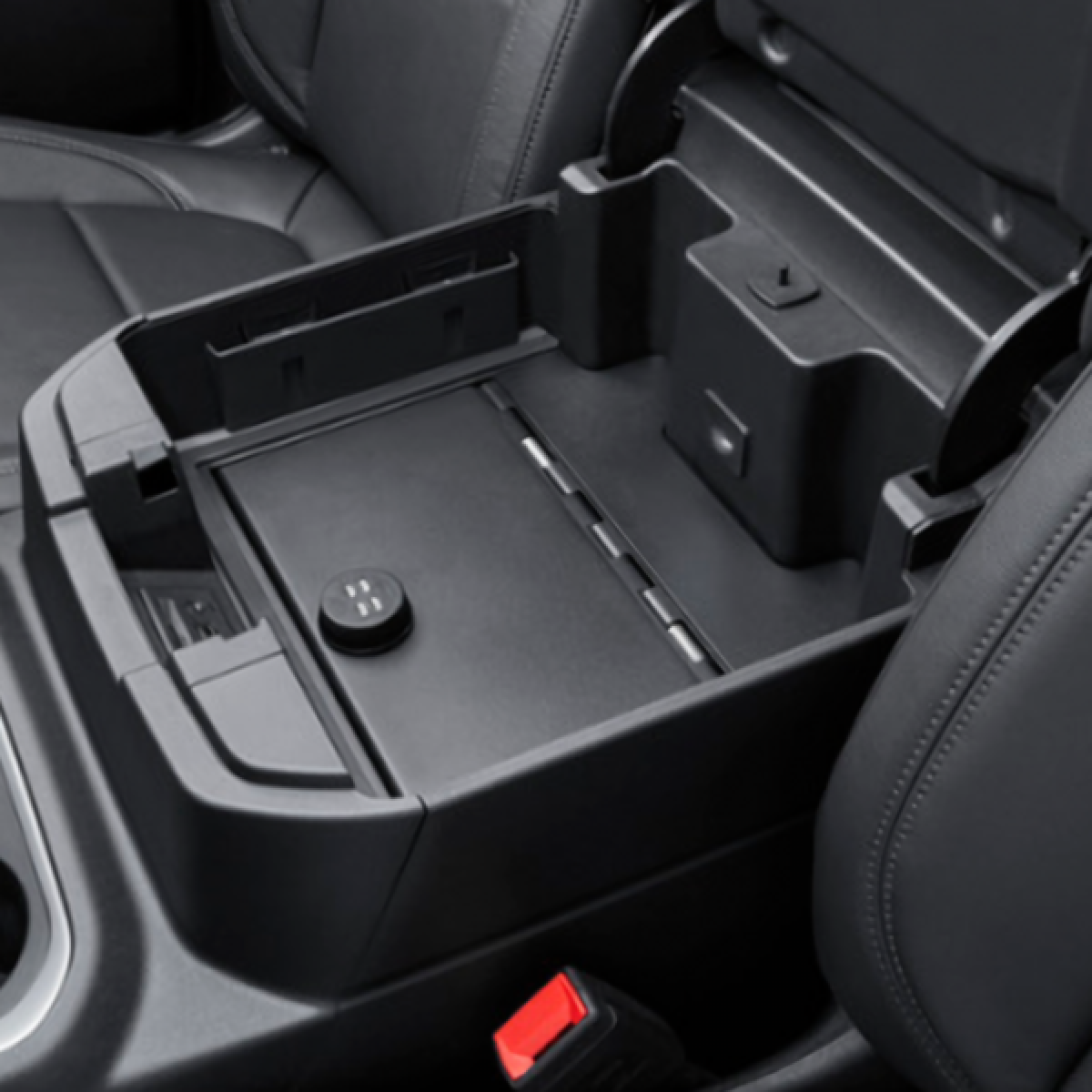 GMC Console-Mounted Safe - With Non Power-Sliding Centre Console for 2019-2023 Silverado 84081567