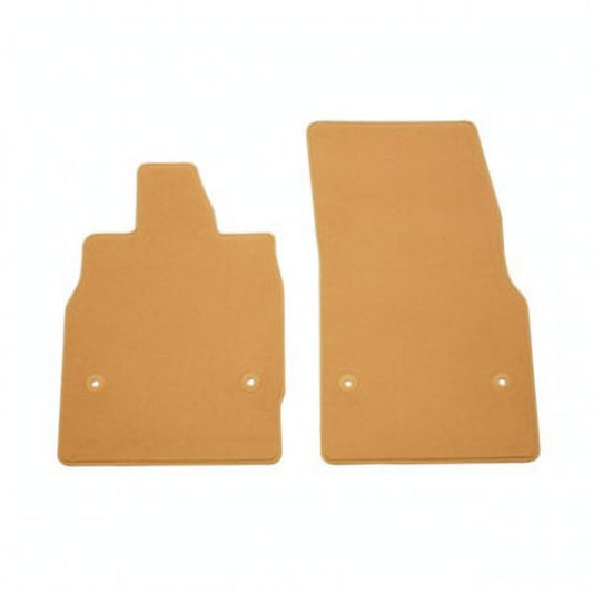 Chevrolet 2022-2024 Corvette Floor Mats - Front Carpet, Natural Tan with Natural Tan Binding 84542731