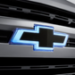Chevrolet Exterior Emblems - Front Illuminated and Rear Non-Illuminated Bowtie, Black 84955226