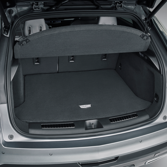 Cadillac Cargo Mat - Premium Carpet, Cadillac Logo, Jet Black 42821101