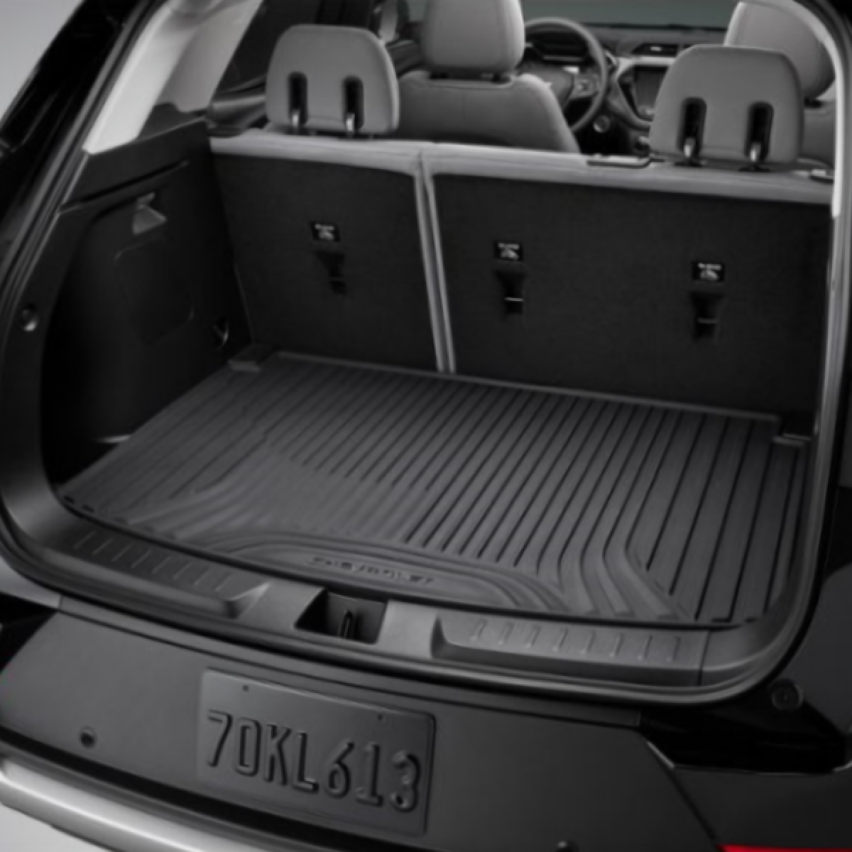 Chevrolet Cargo Mat - Premium All-Weather, Chevrolet Logo, Jet Black 42669376