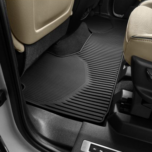 Cadillac Floor Mats - Second-Row Premium All Weather, Jet Black 84503161