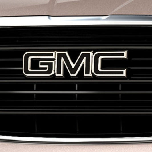 GMC Exterior Emblems - GMC, Black for 2018-2021 Terrain 84416280