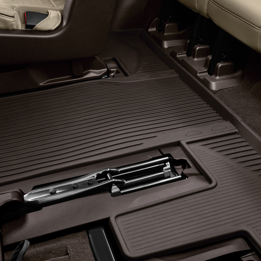 Cadillac Floor Liners - Third Row Premium All Weather, Capitain's, Very Dark Atmosphere 84700155