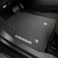 Chevrolet Floor Mats - Front & Rear Premium Carpet, AWD, Chevrolet Logo, Jet Black with Almond Butter Binding 2021-2023 Trailblazer 42737462