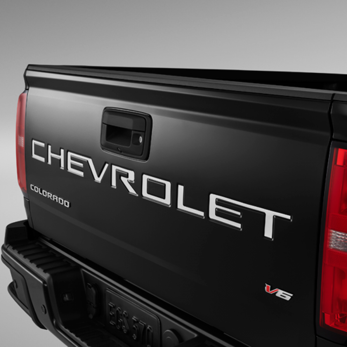 Chevrolet Decals - Tailgate Lettering, Silver for 2021-2022 Colorado 84892029