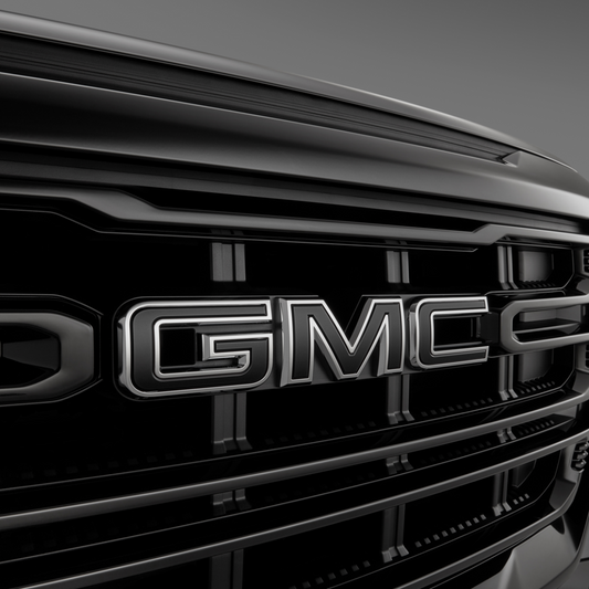 GMC Exterior Emblems - GMC, Black 84907452