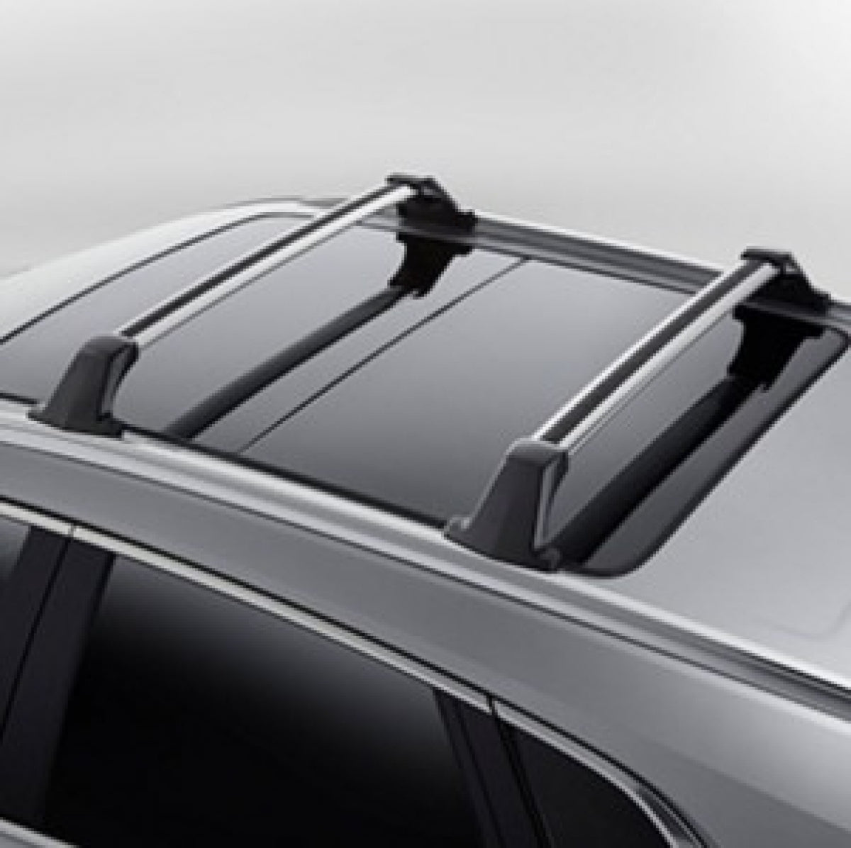 Cadillac Roof Rack Cross Rail Package - Removable, Bright Anodized Aluminium 84121220
