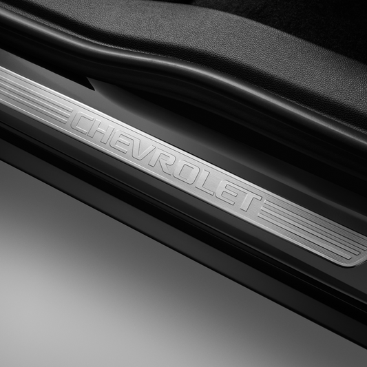 Chevrolet Door Sill Plates - Illuminated, Chevrolet Script 42762249