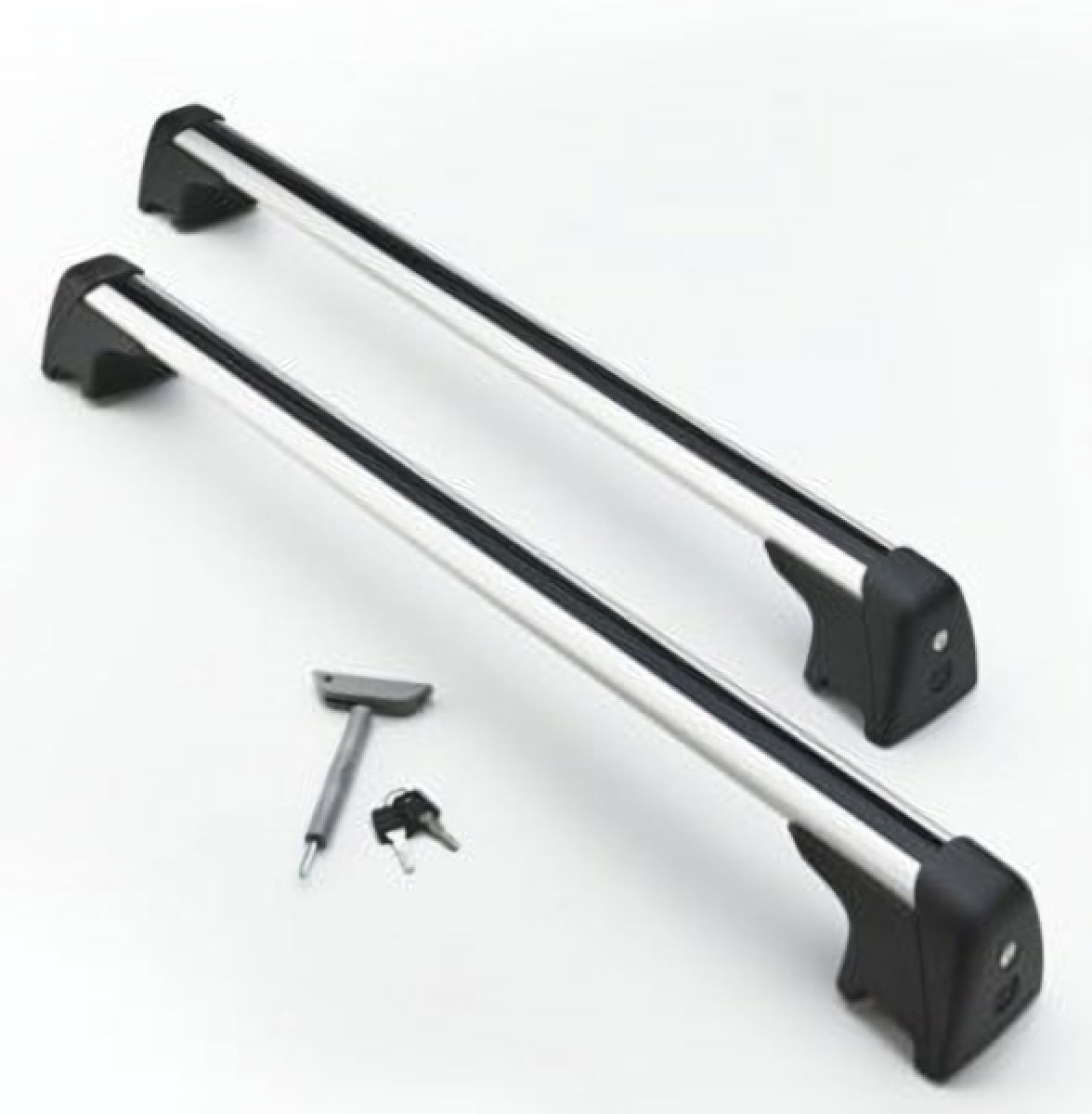 Chevrolet Roof Rack Cross Rail Package - Removable, Brushed Aluminium 95417407