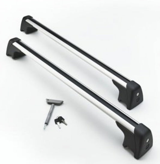 Chevrolet Roof Rack Cross Rail Package - Removable, Brushed Aluminium 95417407