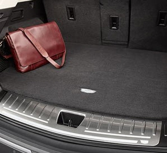 Cadillac Cargo Mat - Premium Carpet, Cadillac Logo, Jet Black 84028204