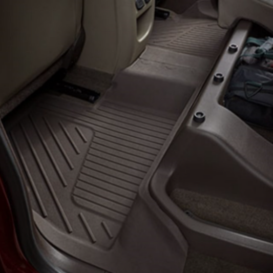 GMC Floor Liners - Second-Row Premium All Weather, Cocoa 84708332