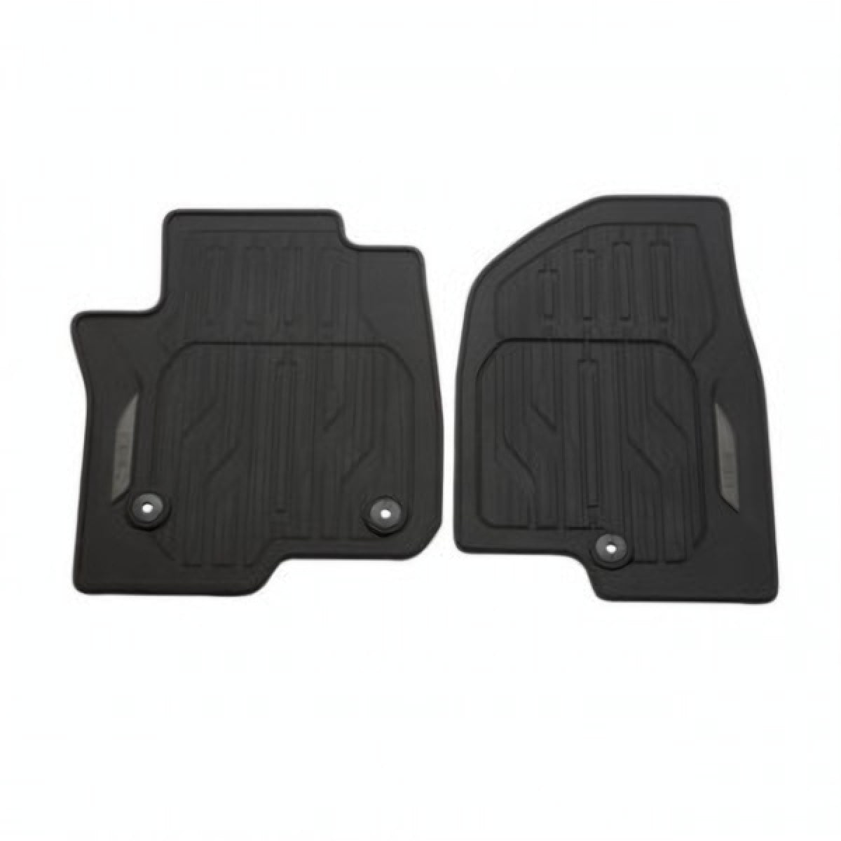 GMC Floor Mats - Front Premium All Weather, GMC Script, Jet Black 84503128