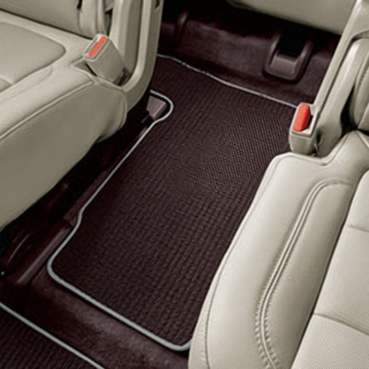 Chevrolet Floor Mats - Third Row Premium Carpet, Captain's, Dark Atmosphere with Medium Ash Grey Stitching 2018-2023 Traverse  84188778