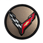 Chevrolet Centre Cap - Tech Bronze with Crossed Flags Logo 84384896