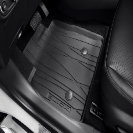 Buick Floor Liners - Front & Rear Premium All Weather, FWD, Ebony 42664382