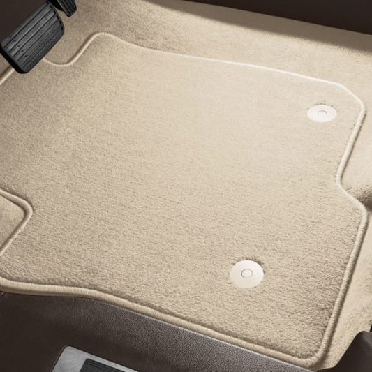 Cadillac Floor Mats - Front & Rear Carpet, Parchment 84665253