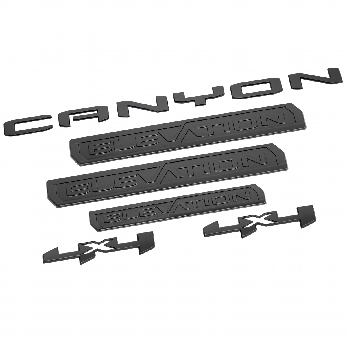 GMC Exterior Emblems - Canyon Elevation, Black 85660261