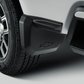 Chevrolet Splash Guards - Rear Moulded, Bowtie Logo, Black 84944111