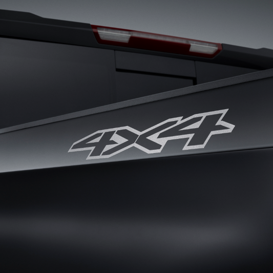 Chevrolet Decals - Bedside 4x4, Matte Black 85146630