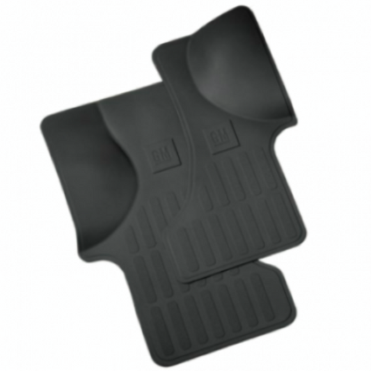 GMC Floor Mats - Front Premium All Weather, GM Logo, Black 84281891