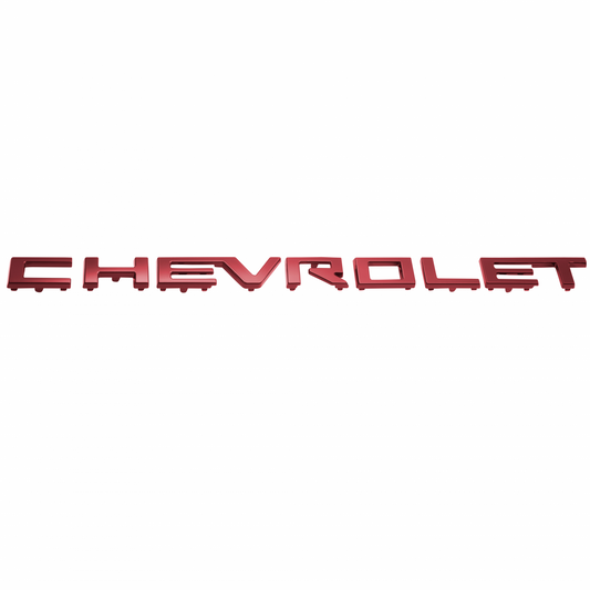 Chevrolet Chevrolet Script Lettering - Red 85544866