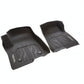 GMC Floor Liners - Front Premium All Weather, With Console, GMC Logo, Dark Ash Grey for 2019-2024 Sierra 1500 84333605