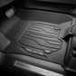 GMC Floor Liners - Front Premium All Weather, GMC Logo, Jet Black  2021-2024 Yukon 84646699